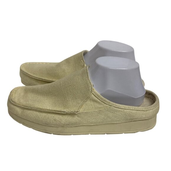 Sperry Women's Mule Slip-On Canvas Cream Comfort Rubber Sole Casual Size 11 - Picture 5 of 9